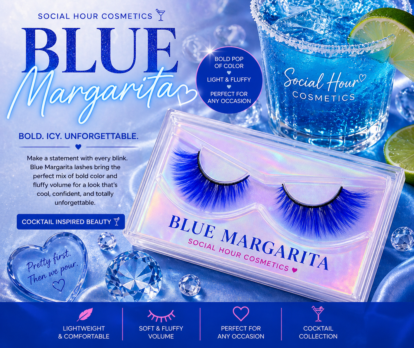 Blue Margarita Lashes