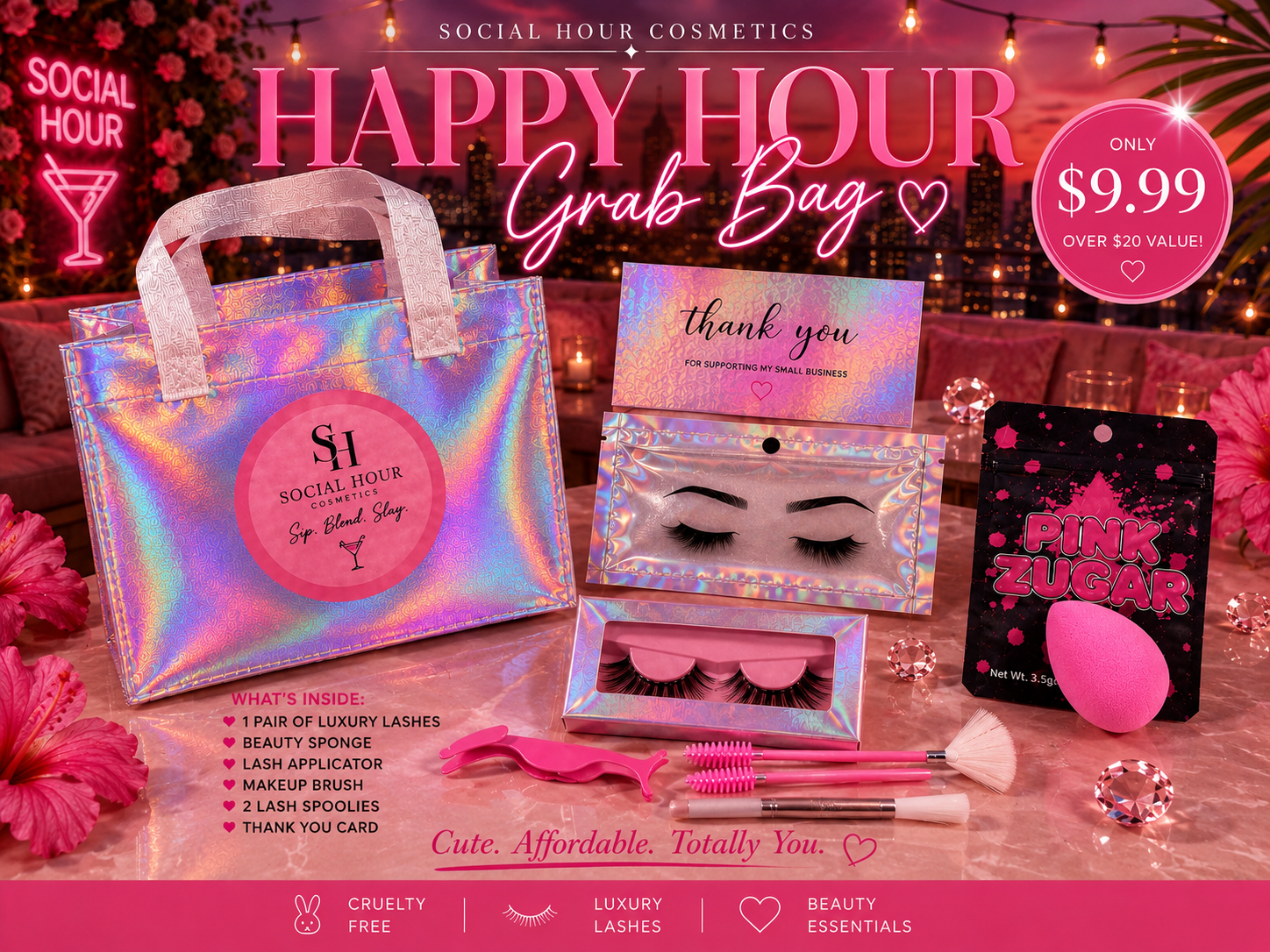 🍸 Social Hour Happy Hour Grab Bags