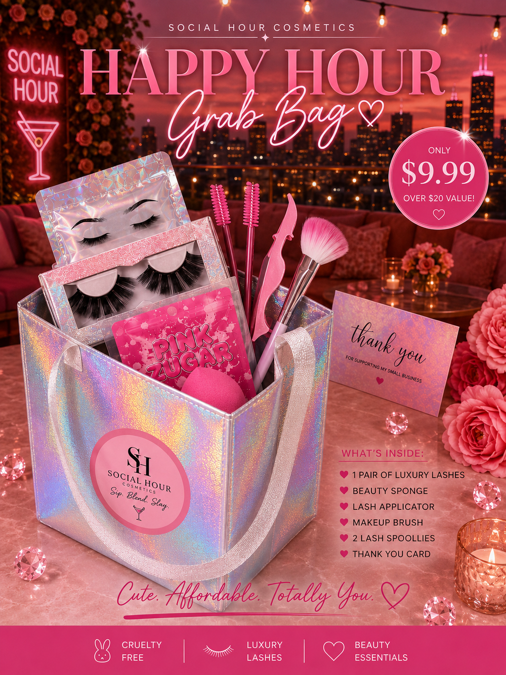 🍸 Social Hour Happy Hour Grab Bags