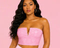 Pink Mojito Tube Top 🍹💖