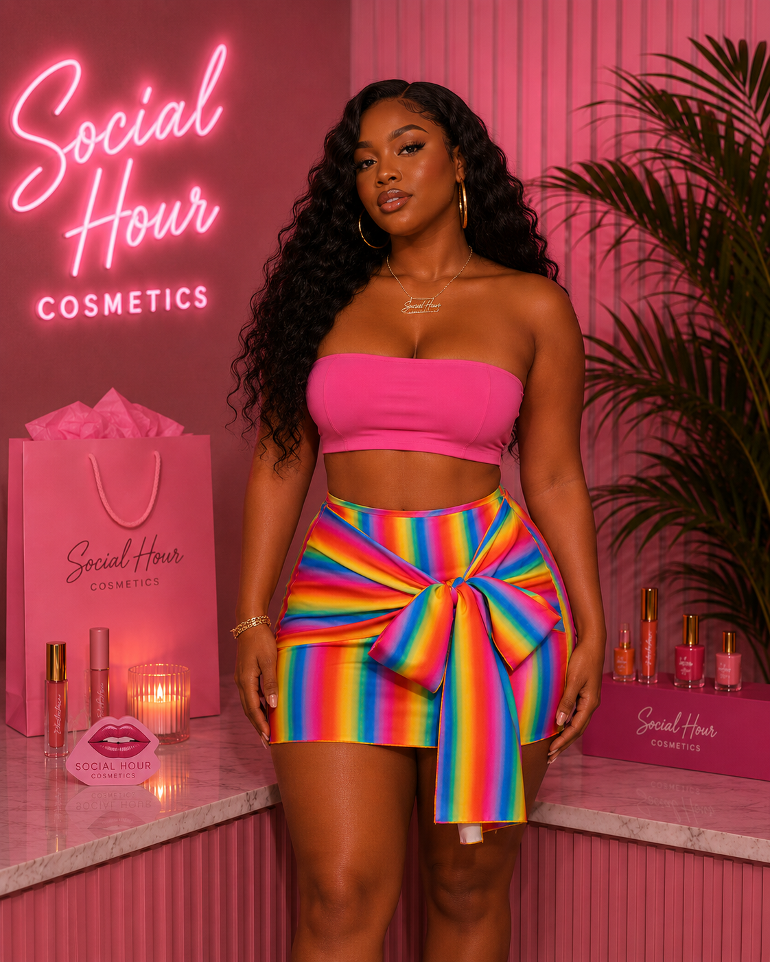 Color Me Tipsy Skirt