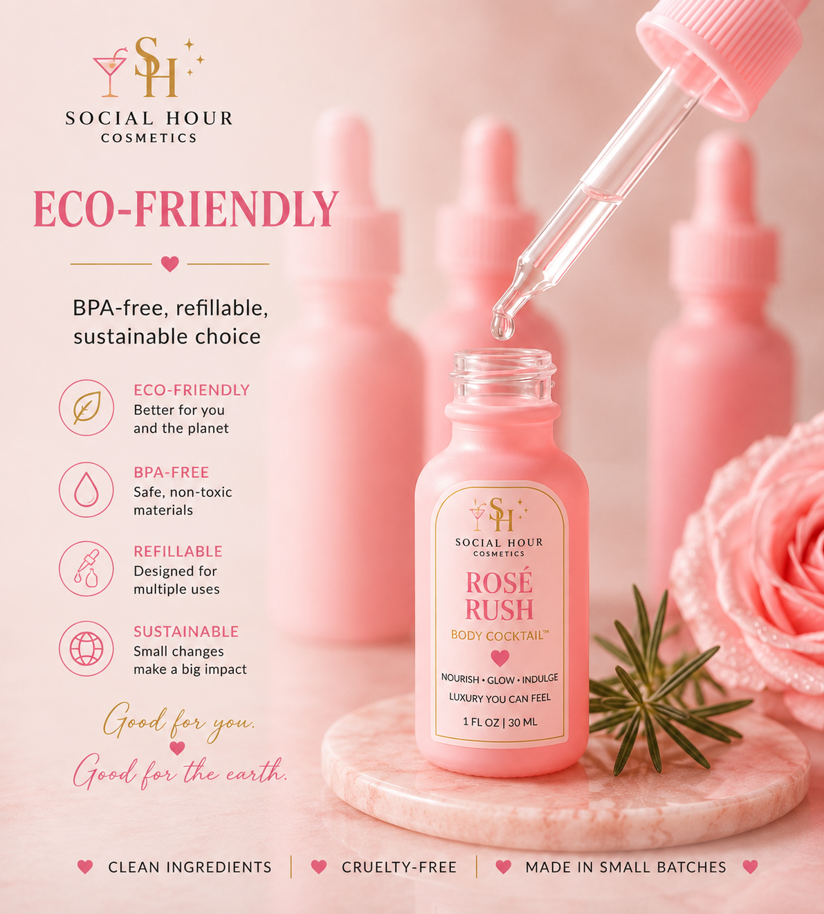 Rosé Rush™ Hydrating Body Oil