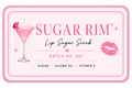Sugar Rim™ Lip Sugar Scrub