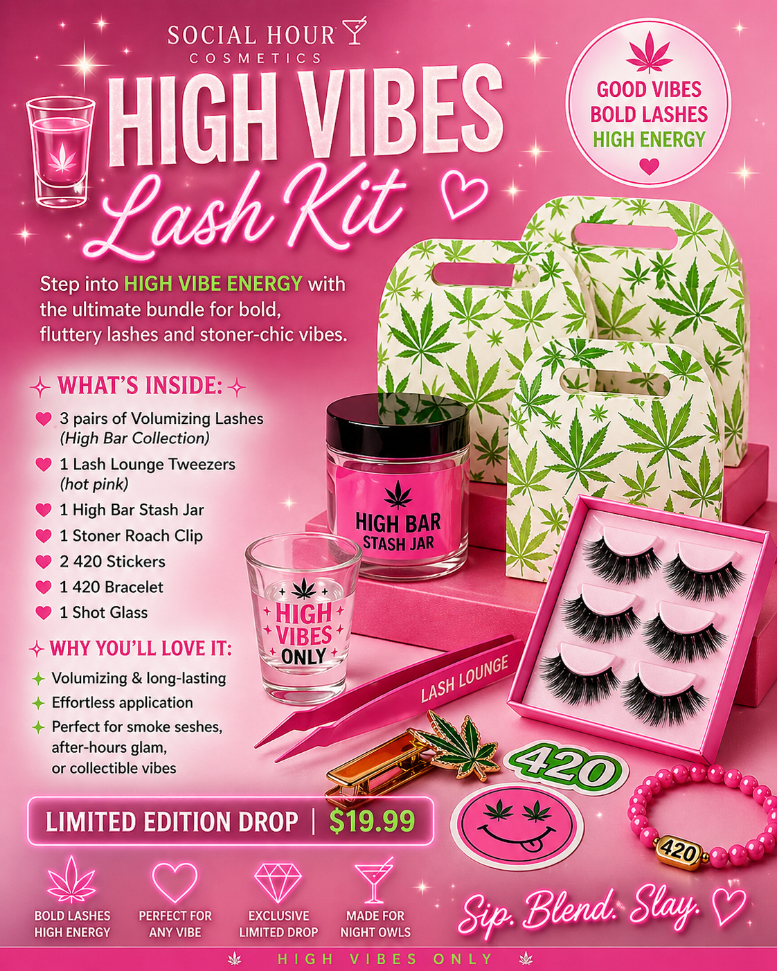 High Vibes Lash Kit – Beginner Lash Bundle