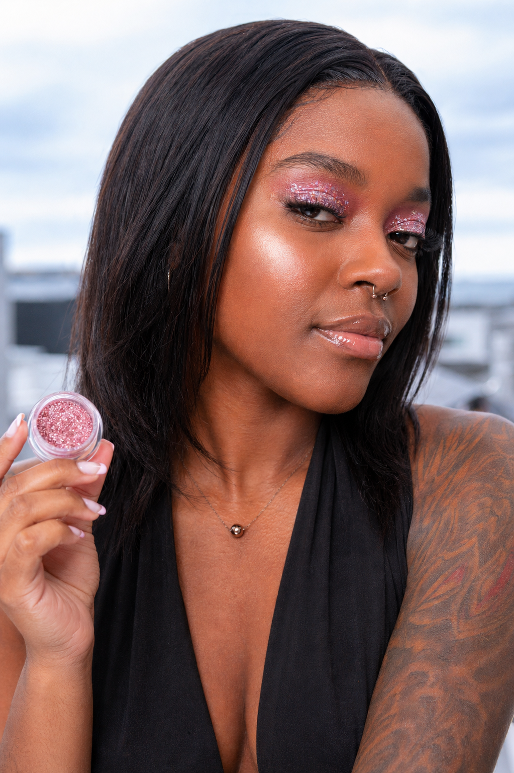 Glitter Shot Eyeshadow High Shine Glitter Eye Pigment (2G)
