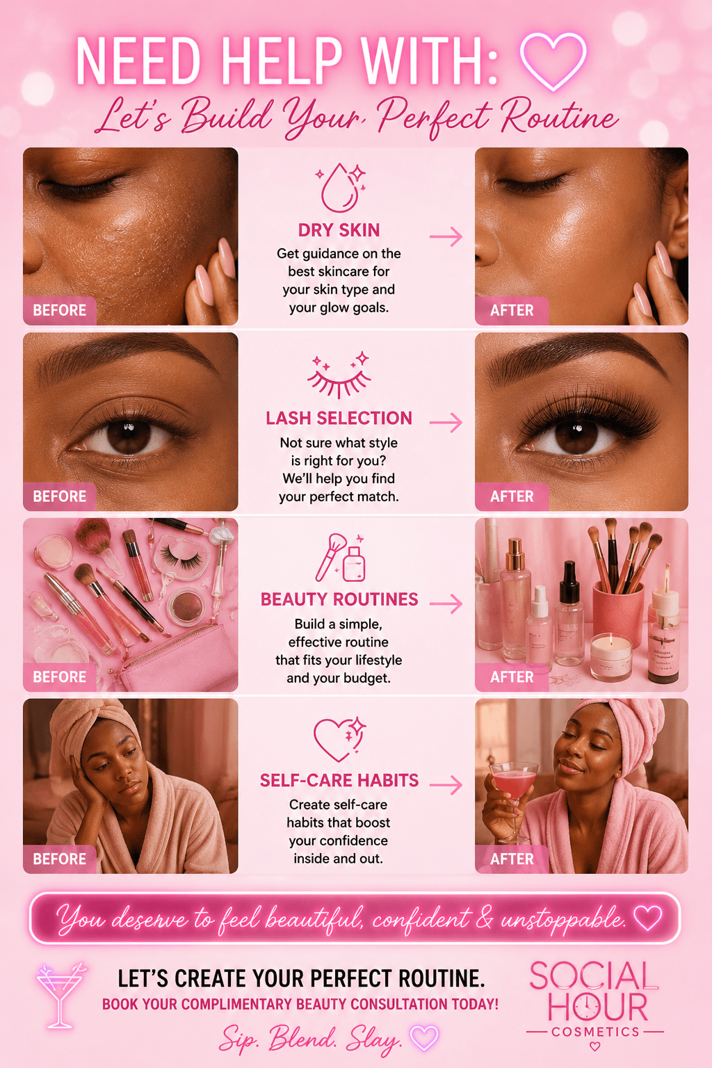 ✨ Complimentary Beauty Consultation - Social Hour
