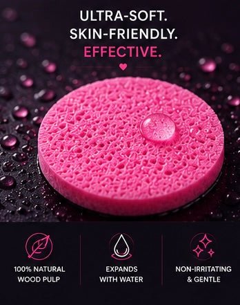 Pink Zugar Exfoliation Sponge - Social Hour